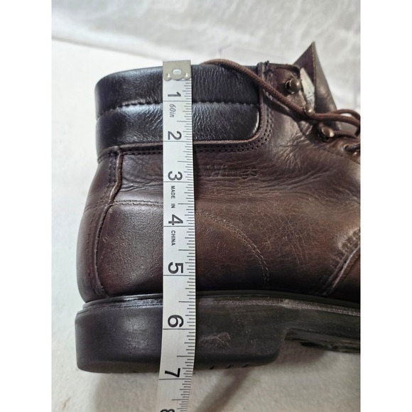 Red‎ Wing Shoes Brown Leather Ankle Boots ANSI Z41 PT91 Steel Toe Work main image 13